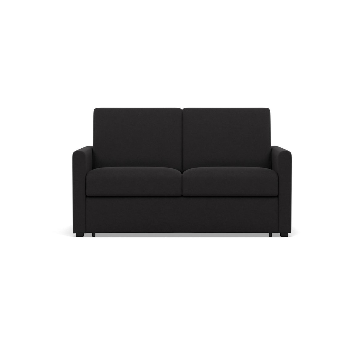 BEST MOBILIER Julia - canapé 3 places convertible express couchage quotidien 140 cm matelas 14 cm en tissu