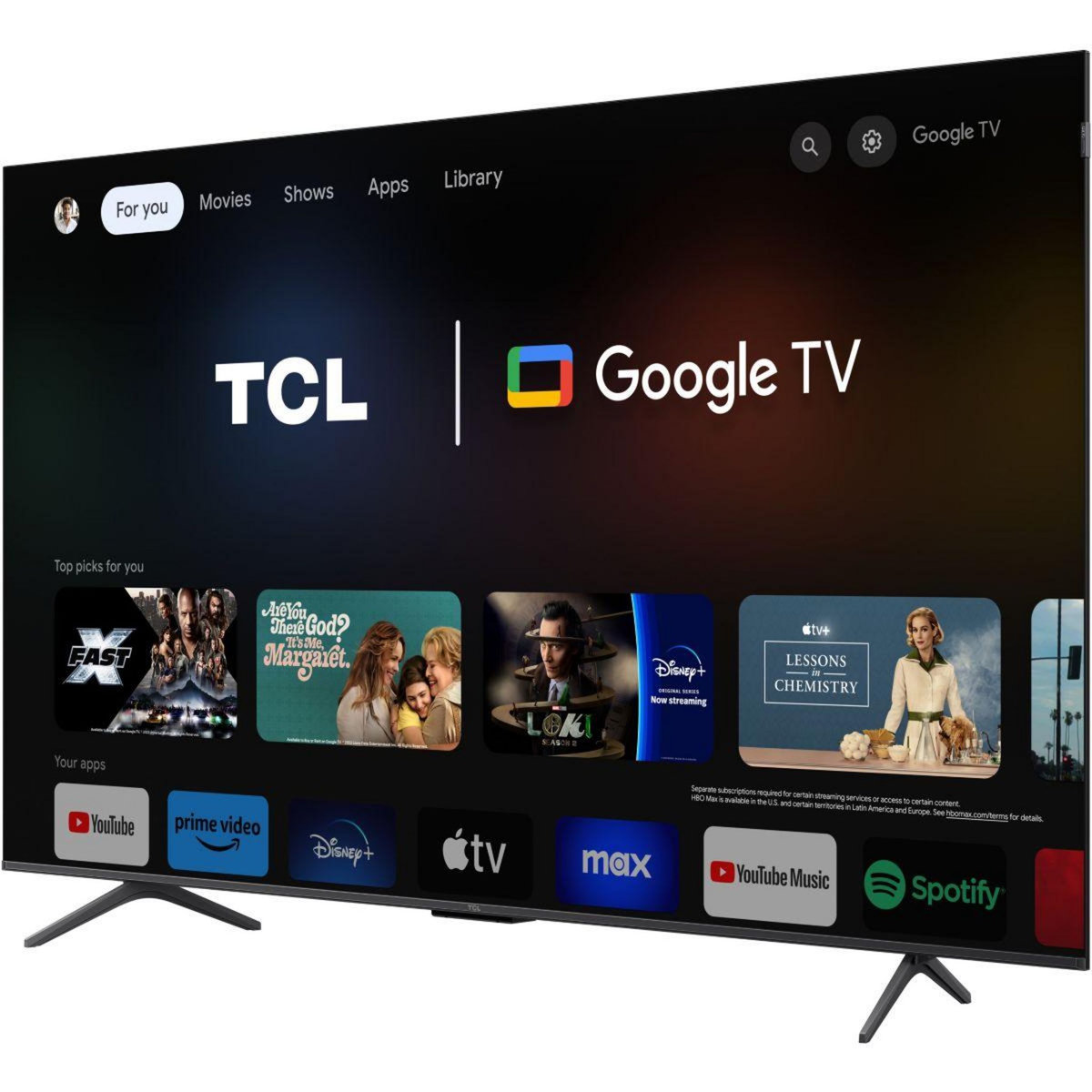 TCL TV QLED 55C75B 2024