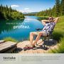 Voir la diapositive 5 : tectake Chaise de camping pliable gris anthracite Ensemble de 4 pièces