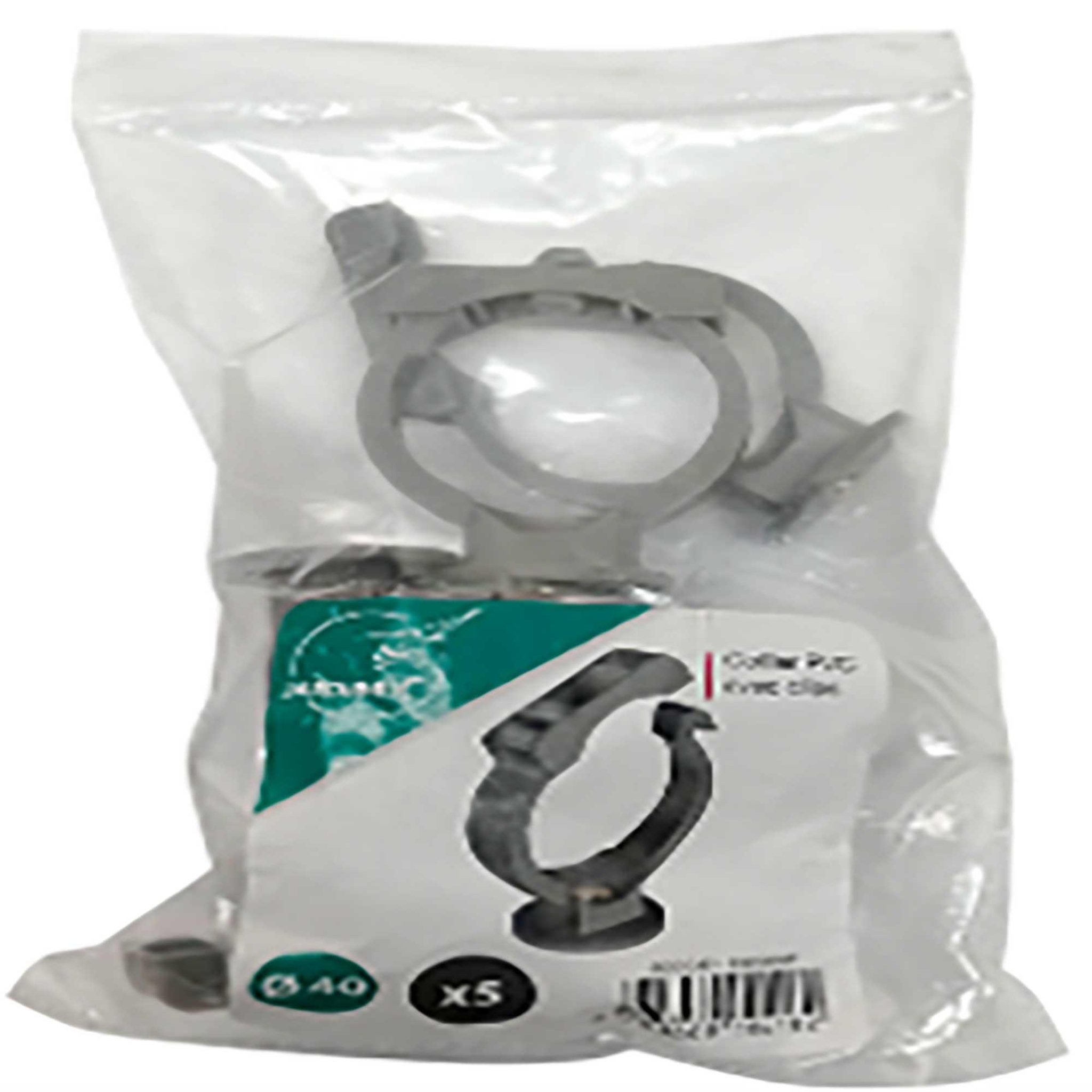 Voir la diapositive 2 : Jardibric Colliers PVC Ø 40 mm - JARDIBRIC 40 mm 40 mm