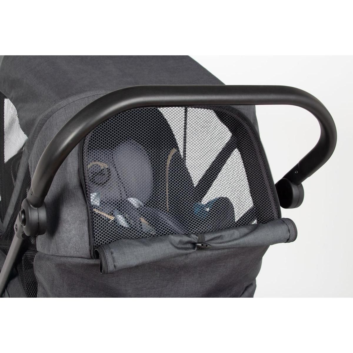 Pinolino Chariot enfant pliable Cruiser noir