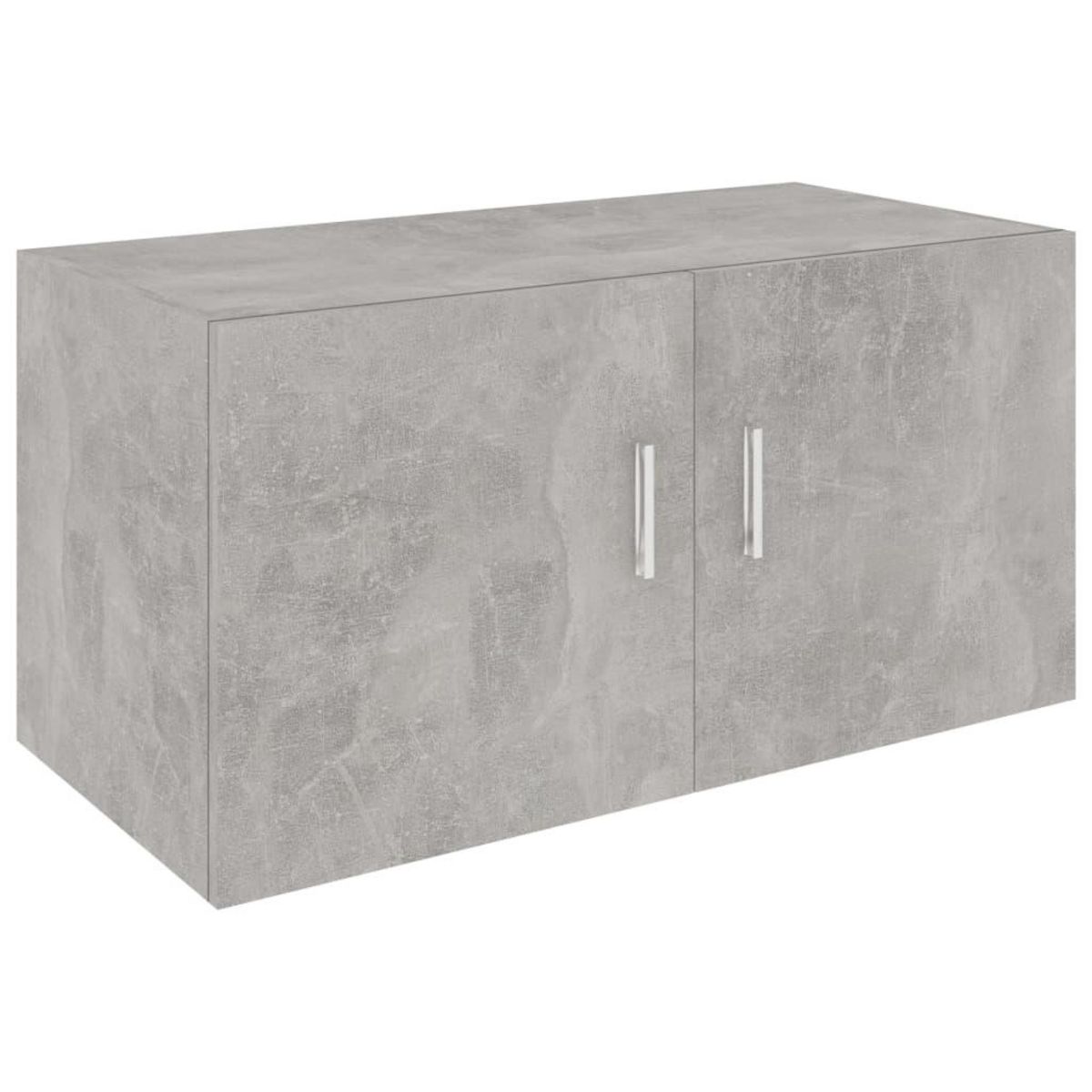 VIDAXL Armoire murale Gris beton 80x39x40 cm Bois d'ingenierie