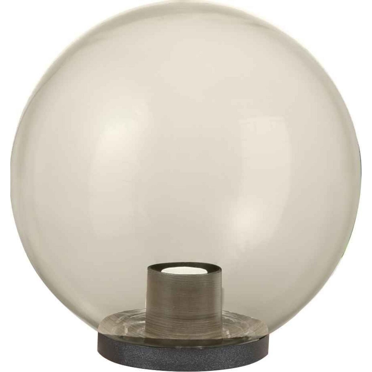 VELAMP Sphère d'extérieur en PMMA, 250mm, E27, fumée
