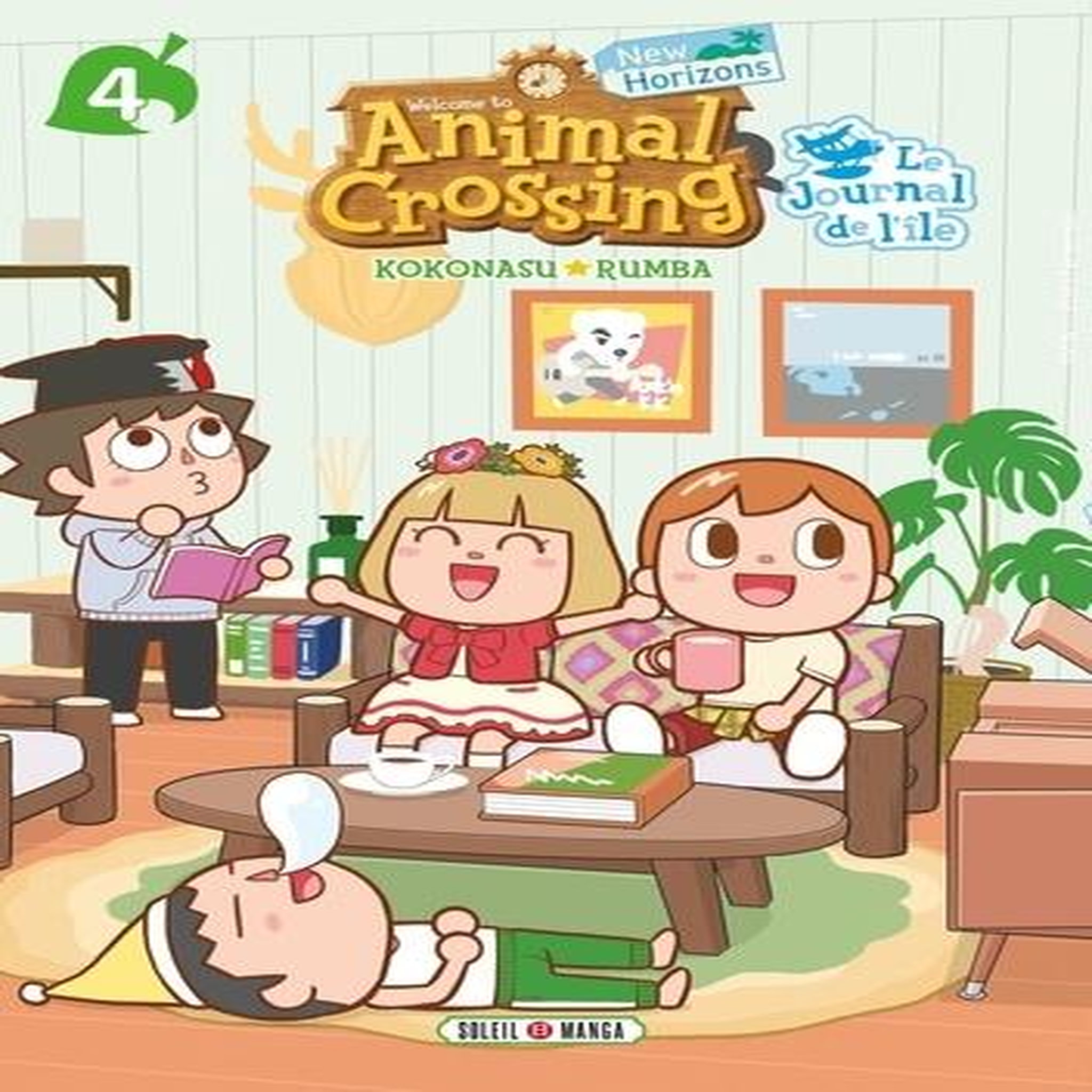 ANIMAL CROSSING : NEW HORIZONS - LE JOURNAL DE L'ILE TOME 4 , Rumba Kokonasu