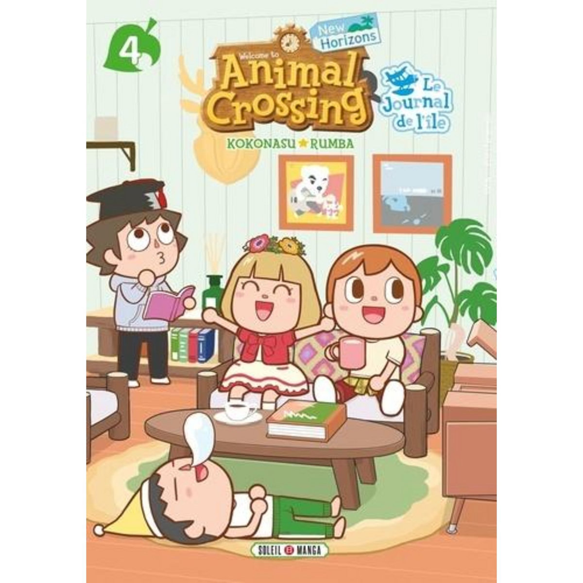 ANIMAL CROSSING : NEW HORIZONS - LE JOURNAL DE L'ILE TOME 4 , Rumba Kokonasu