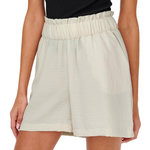 JACQUELINE DE YONG Short Beige Femme JDY Paperbag. Coloris disponibles : Beige