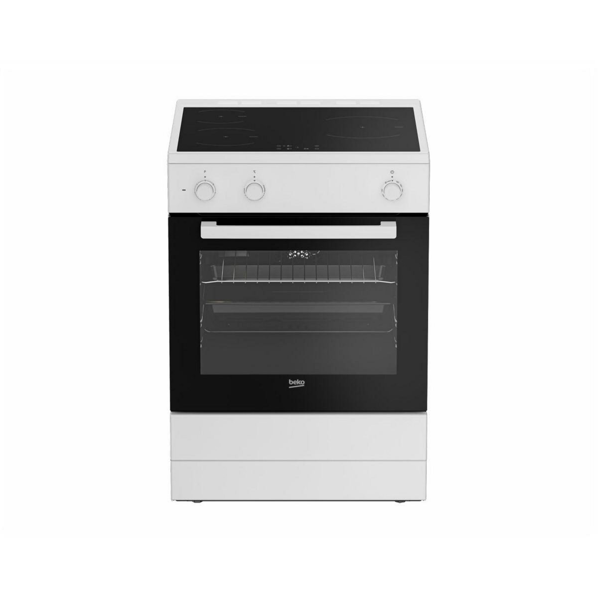 Beko Cuisinière induction FSE68112MWC 60cm