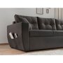 Voir la diapositive 5 : BEST MOBILIER Astoria - canapé d'angle réversible - convertible avec coffre - style contemporain- 4 places