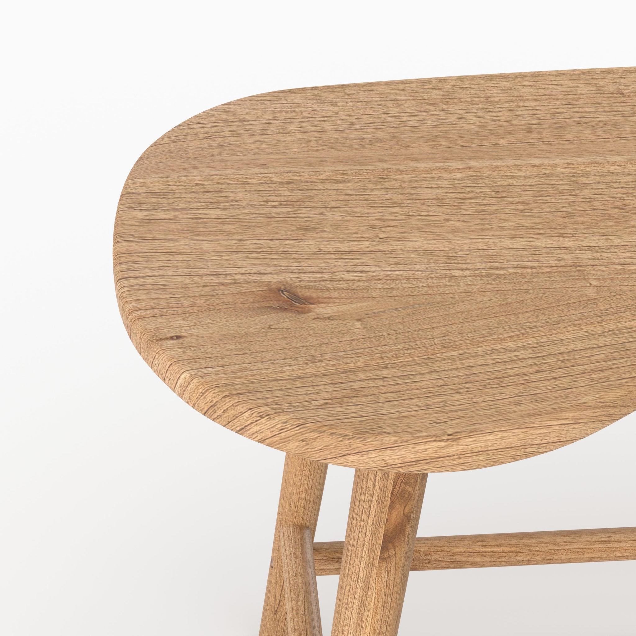 Voir la diapositive 5 : MAISON PAVANE Bureau en bois massif de mindi-brandan