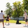 Voir la diapositive 2 : HOMCOM Panier de basket-ball sur pied avec base de lestage sur roulettes hauteur réglable 2,93-3,5 m acier PC noir