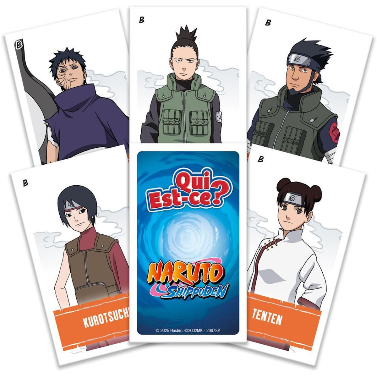 Winning Moves QUI EST-CE ? Naruto Shippuden - Jeu de société - WINNING MOVES - Des 8 ans