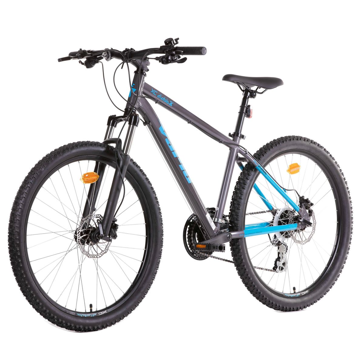 Vélo VTT 26'' VARIO DIABLO XC avec transmission Shimano 24 Vitesses et double freins à disque