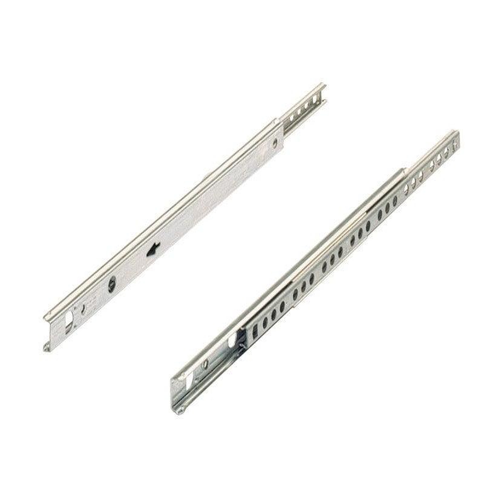 CENTRALE BRICO Coulisse Pour Tiroir À Billes, 10 Kg L.45 Cm
