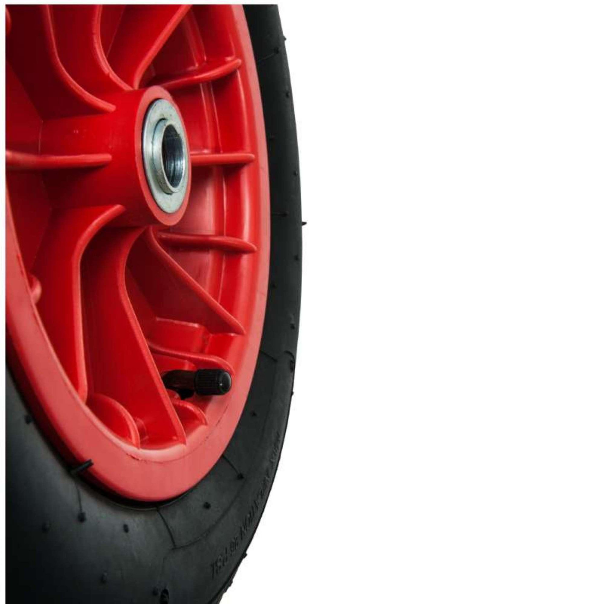 Voir la diapositive 3 :  Roue gonflable 13''  330x85  Alésage 20mm