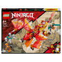 Voir la diapositive 1 : LEGO Ninjago 71762 - Le dragon de feu de Kaï - Évolution, Jouet pour Enfants +6 Ans, Set avec Figurines Guerriers Serpents avec bannière de mission à collectionner