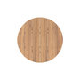 Voir la diapositive 3 : Rendez vous déco Table basse ronde de jardin en bois de teck massif D80 cm-Aurland