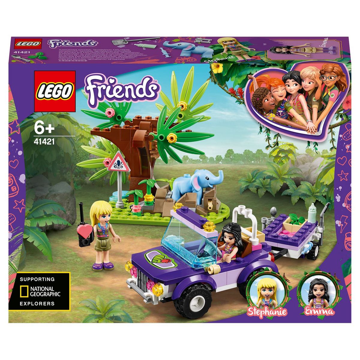 LEGO Friends 41421 - Le sauvetage du bébé éléphant