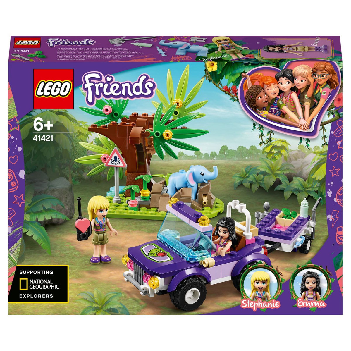 LEGO Friends 41421 - Le sauvetage du bébé éléphant