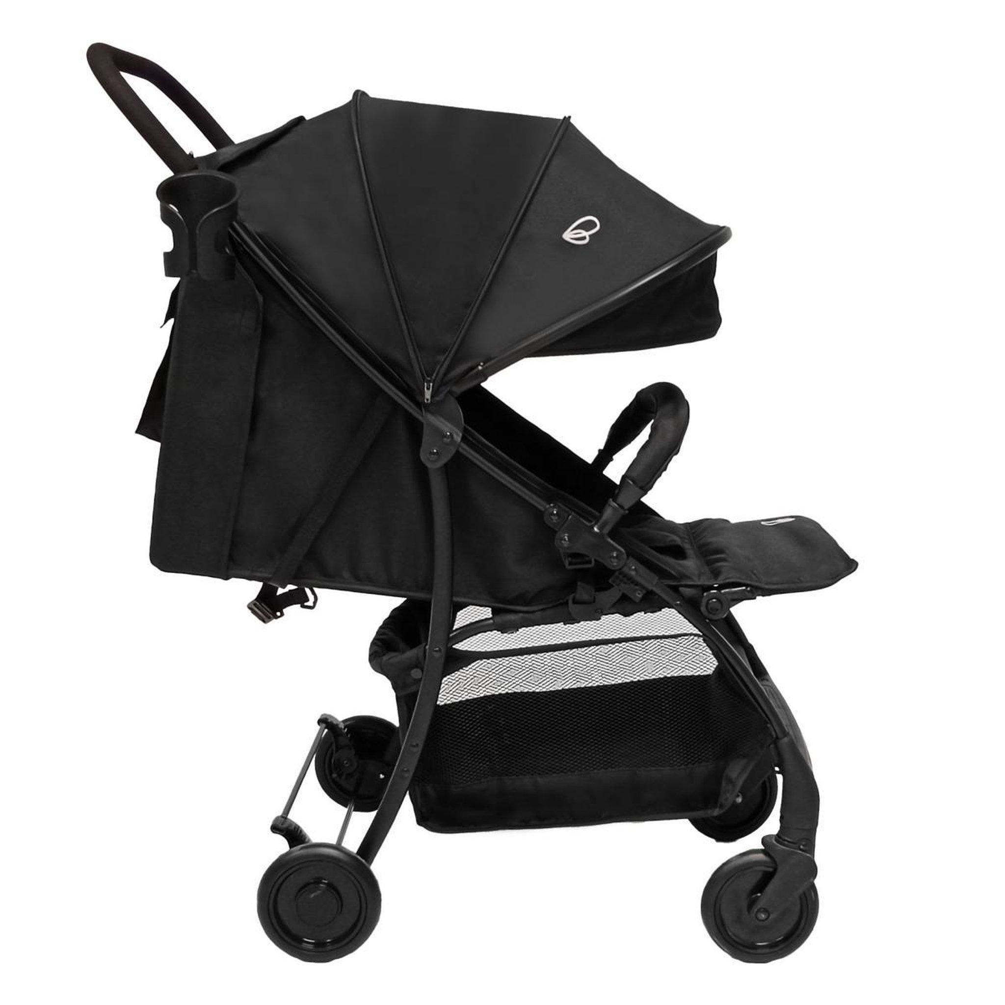 Voir la diapositive 2 : Asalvo Poussette Milan - couleur Noir