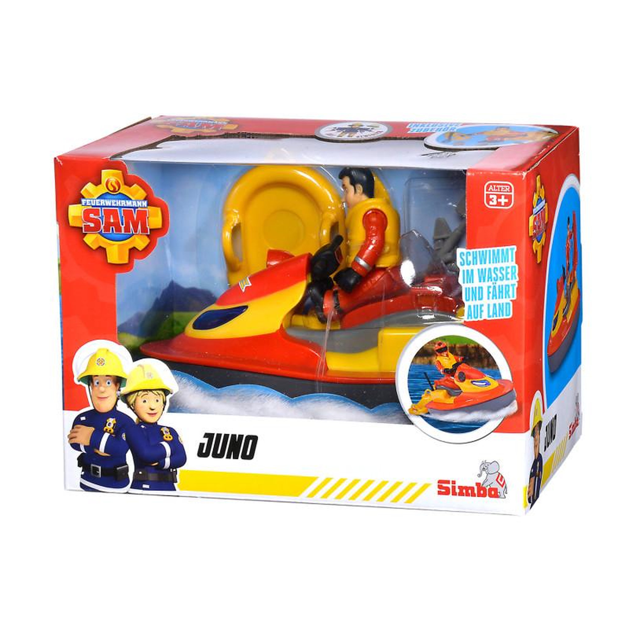 Voir la diapositive 2 : SIMBA Simba - Fireman Sam Juno Jetski with Figure 109252570