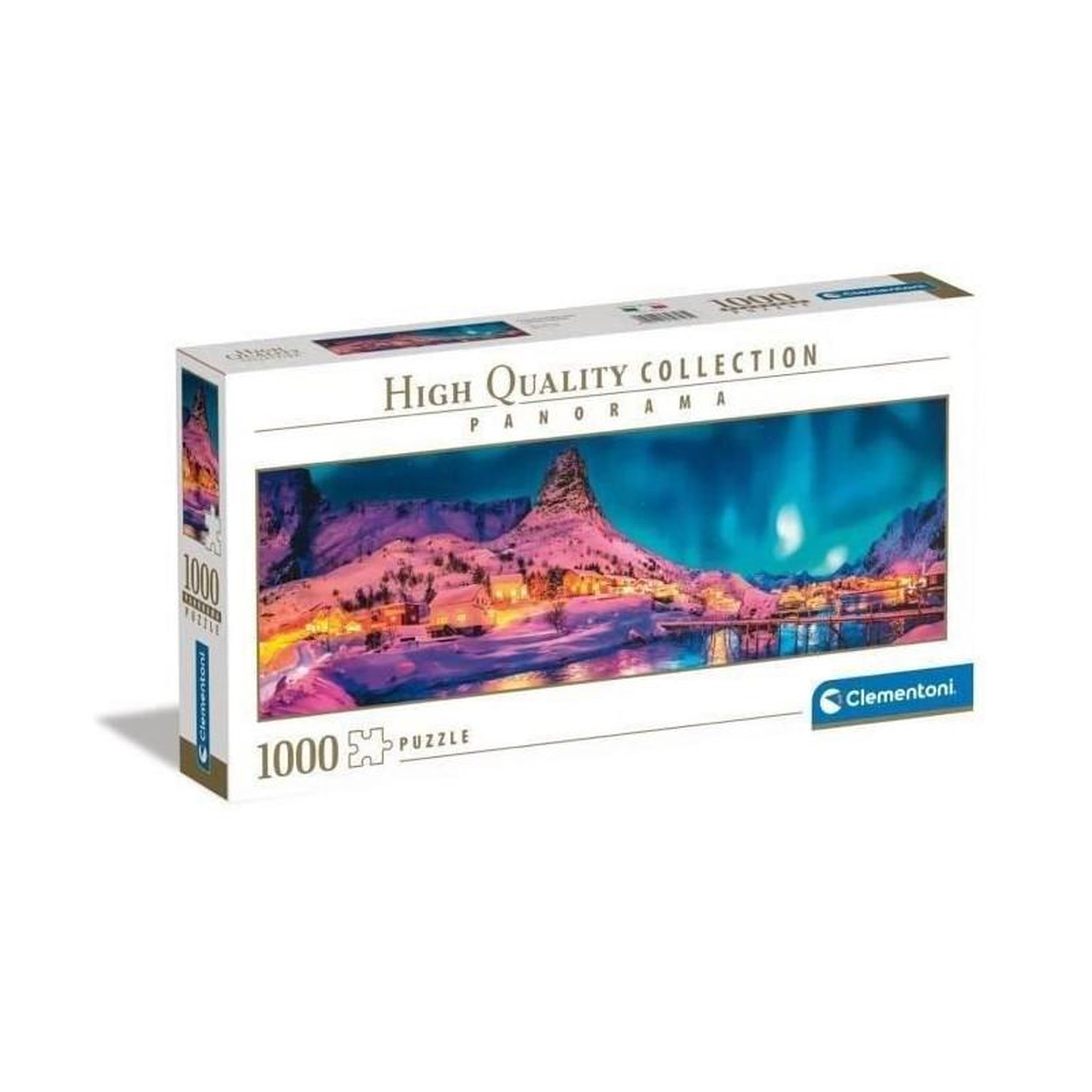 CLEMENTONI Clementoni -Panorama 1000 pieces - Colorful Night over Lofoten Islands
