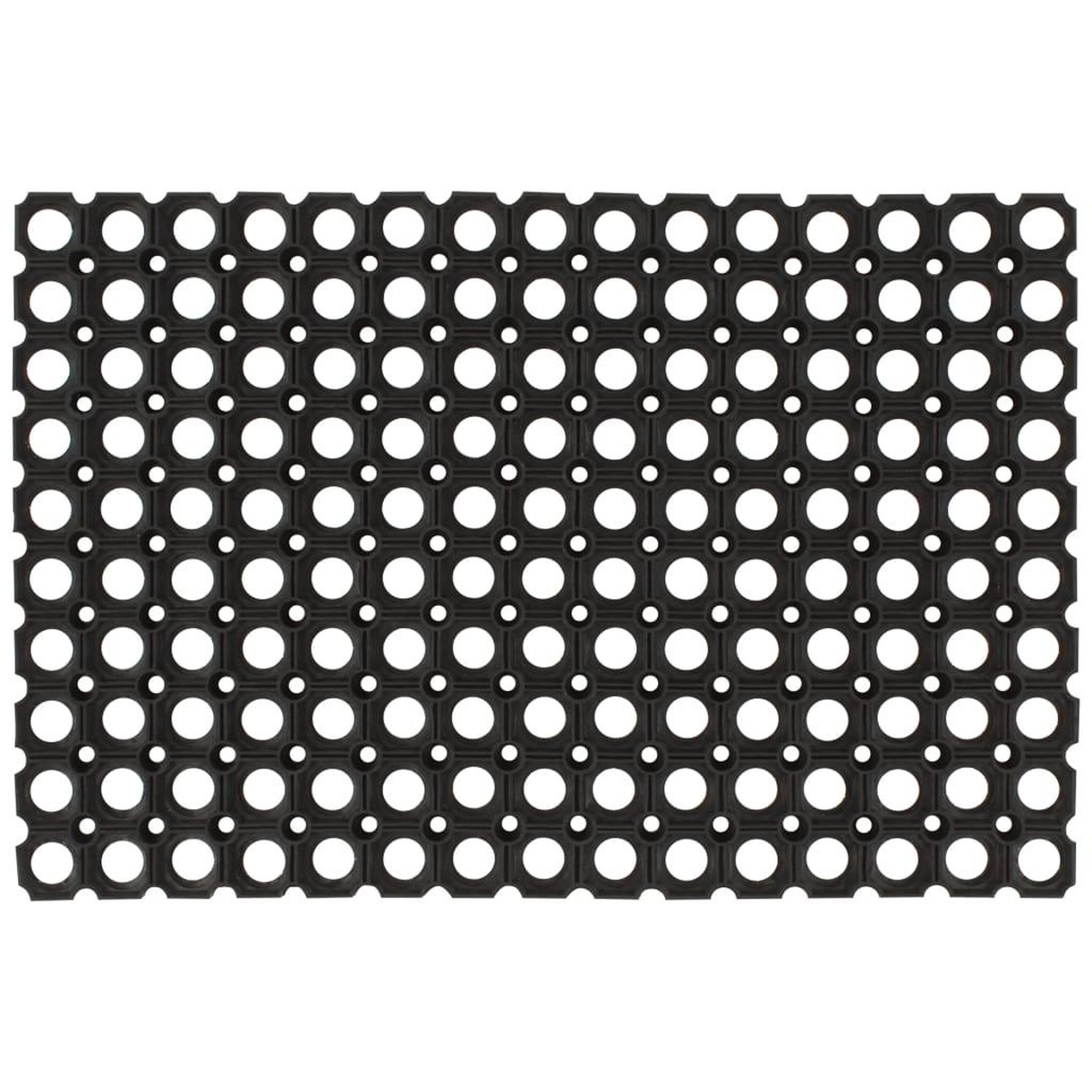 VIDAXL Paillasson rectangulaire 60x80 cm caoutchouc