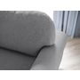 Voir la diapositive 6 : BEST MOBILIER Olli - canapé d'angle droit - convertible - avec coffre - 4 places - en tissu