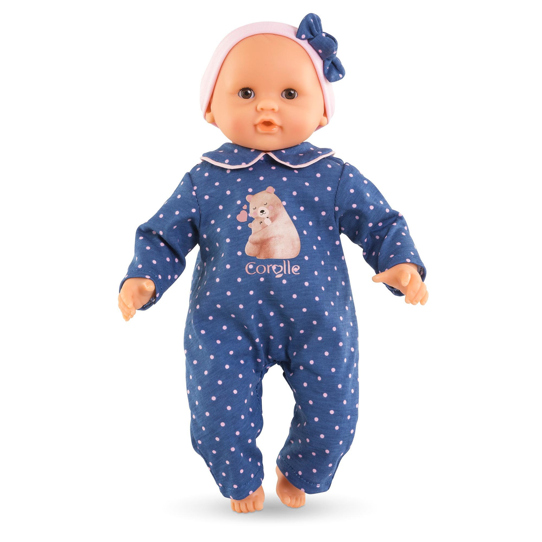 Voir la diapositive 4 : Corolle Poupon Bébé Calin Capucine - Ourson