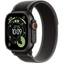 Voir la diapositive 1 : APPLE Montre connectée 49mm Tit Noir / Trail Ultra 3 S/M Cellular