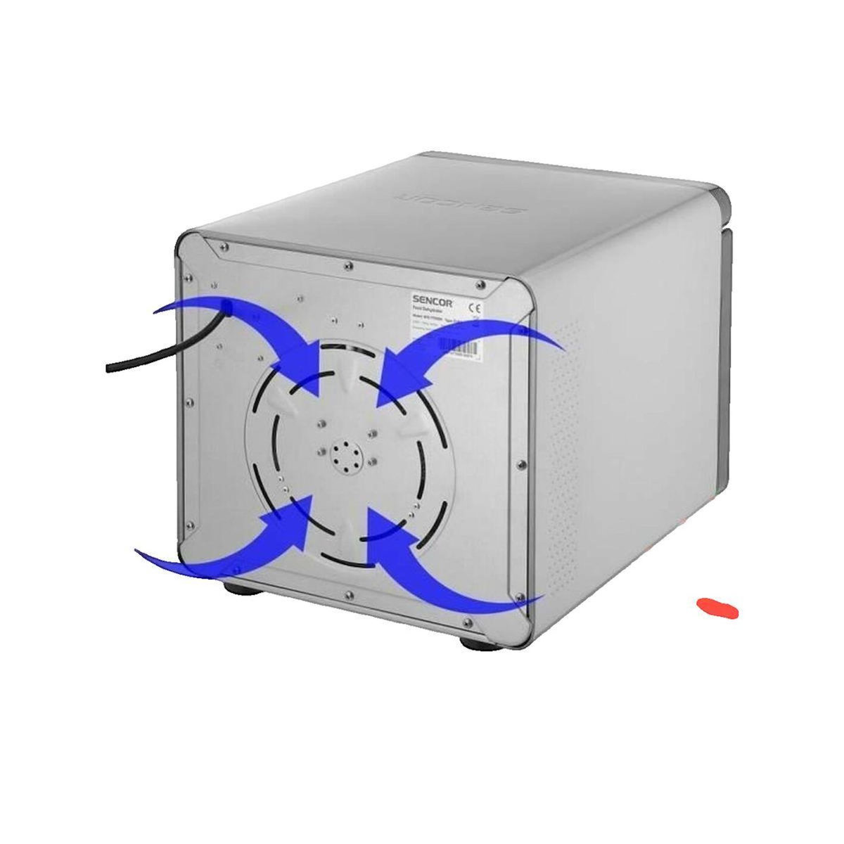 SENCO Déshydrateur alimentaire Sencor SFD 7750SS avec 7 plateaux métalliques