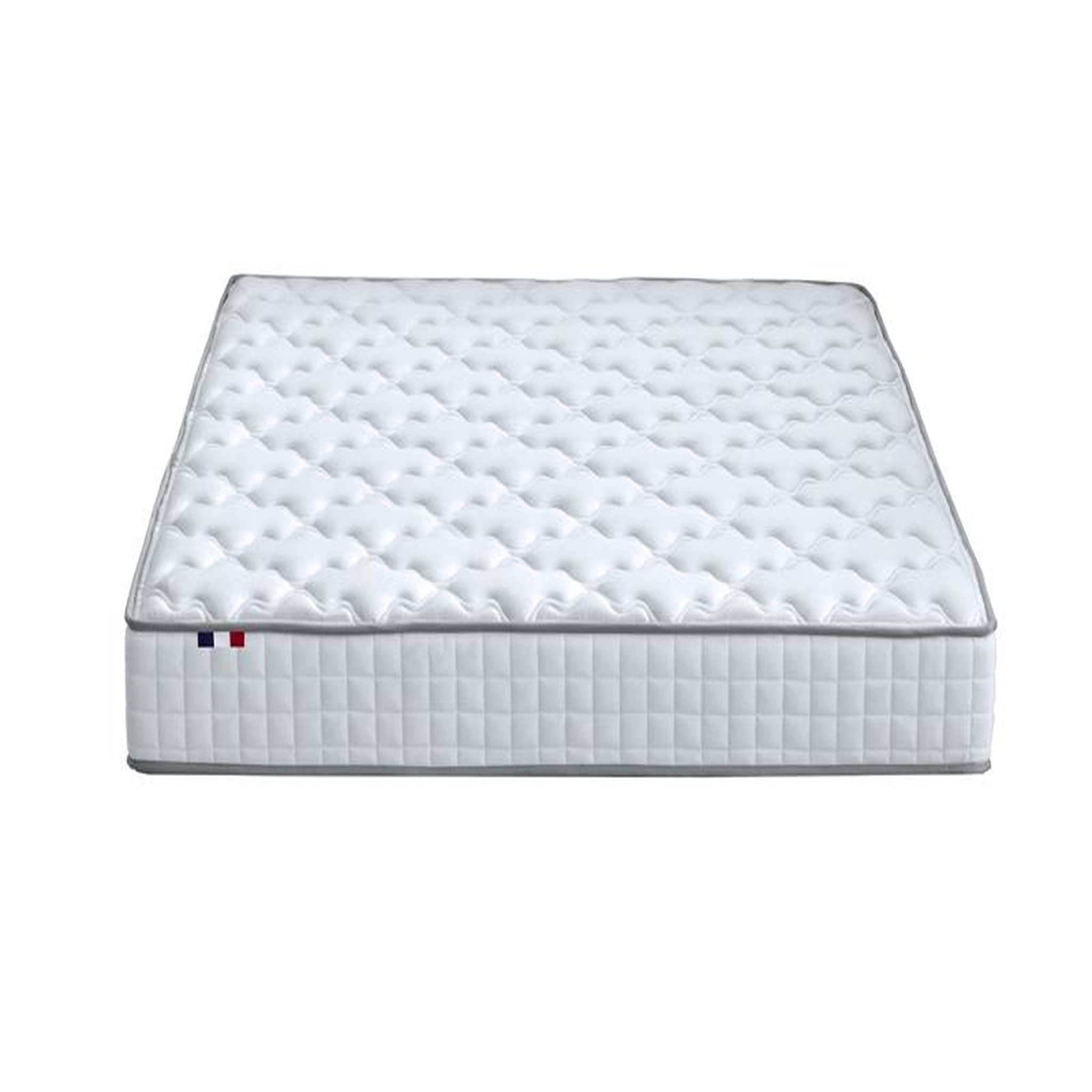 Voir la diapositive 3 : Matelas ressorts ensachés et mousse mémoire de forme180x200 cm ODYSSEE