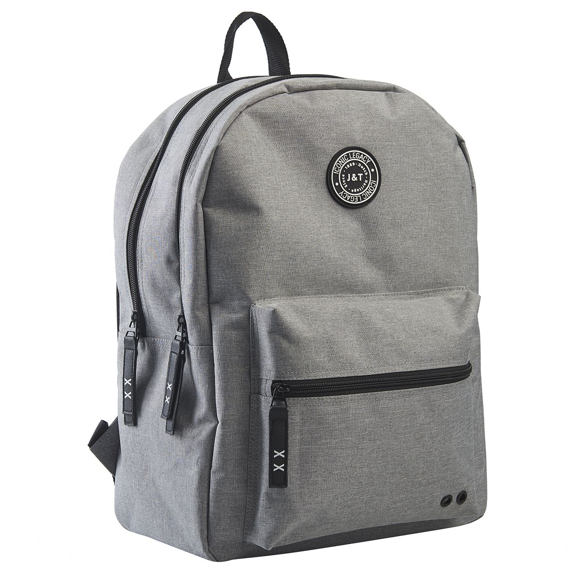 Sac à dos 2 compartiments gris JANSEN TILANUS