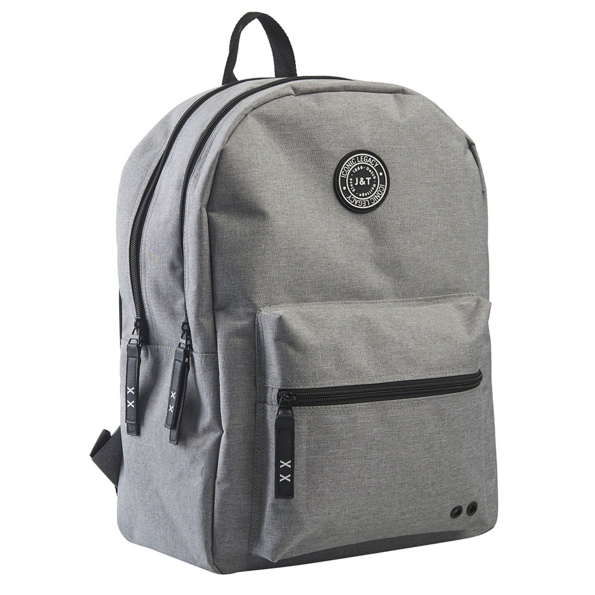 Sac à dos 2 compartiments gris JANSEN TILANUS