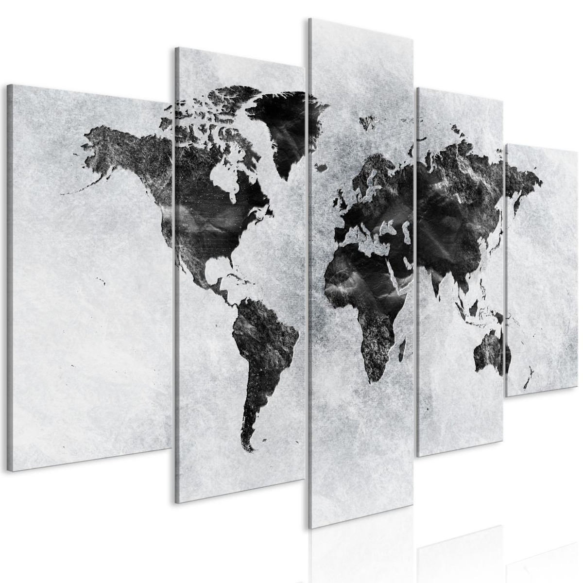 Paris Prix Tableau Imprimé 5 Panneaux  Concrete World Wide