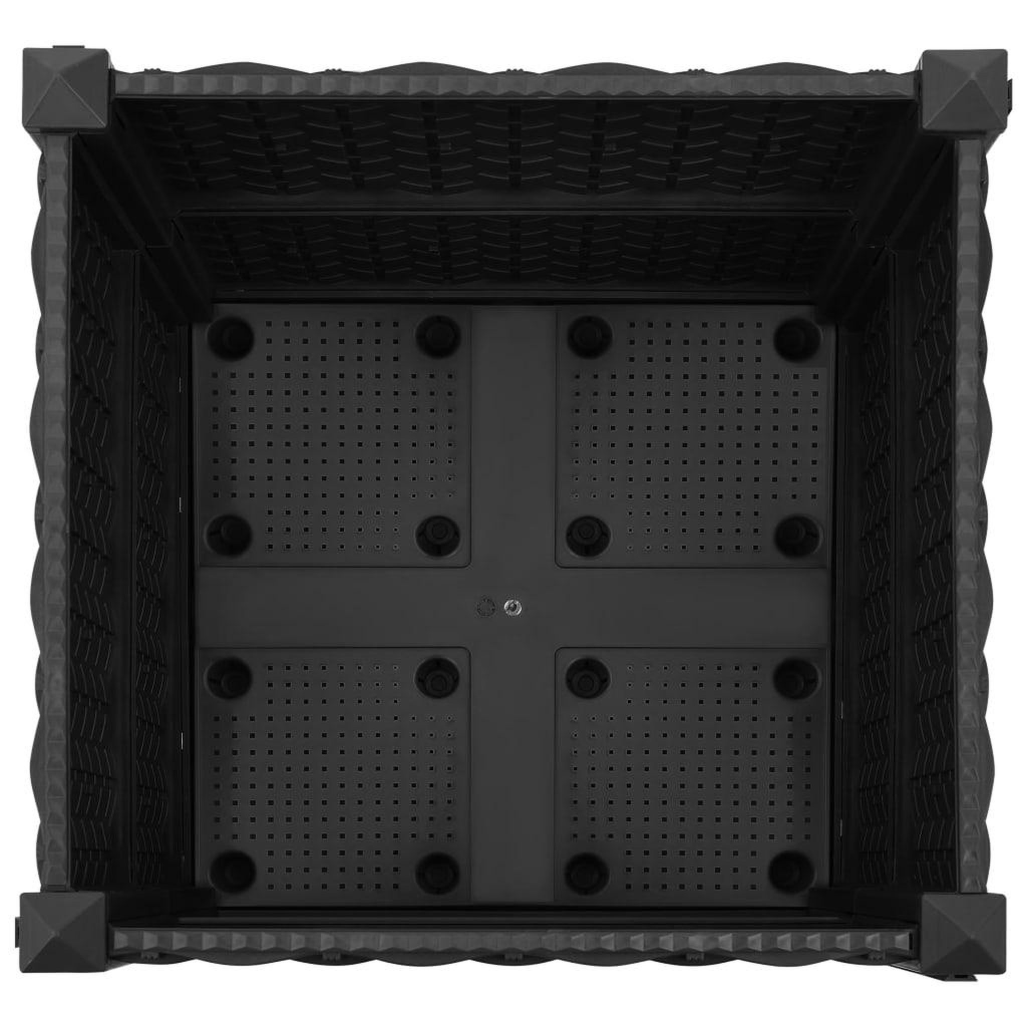 Voir la diapositive 5 : VIDAXL Lit sureleve 40x40x38 cm Polypropylene
