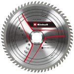 Einhell Lame pour scie radiale diamètre 210x30x1,8 64 dents KWB