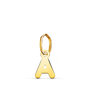 Voir la diapositive 1 : L'ATELIER D'AZUR Pendentif Or 18 Carats 750 Jaune - Initiale Lettre  A  - Chaine Offerte