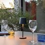 Voir la diapositive 2 : Lumisky 6 mini lampes avec plateau de chargement KELLY MINI Gris anthracite Aluminium H22cm