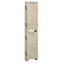 Voir la diapositive 4 : VIDAXL Cloison de separation 6 panneaux 210x165 cm Bois de Paulownia