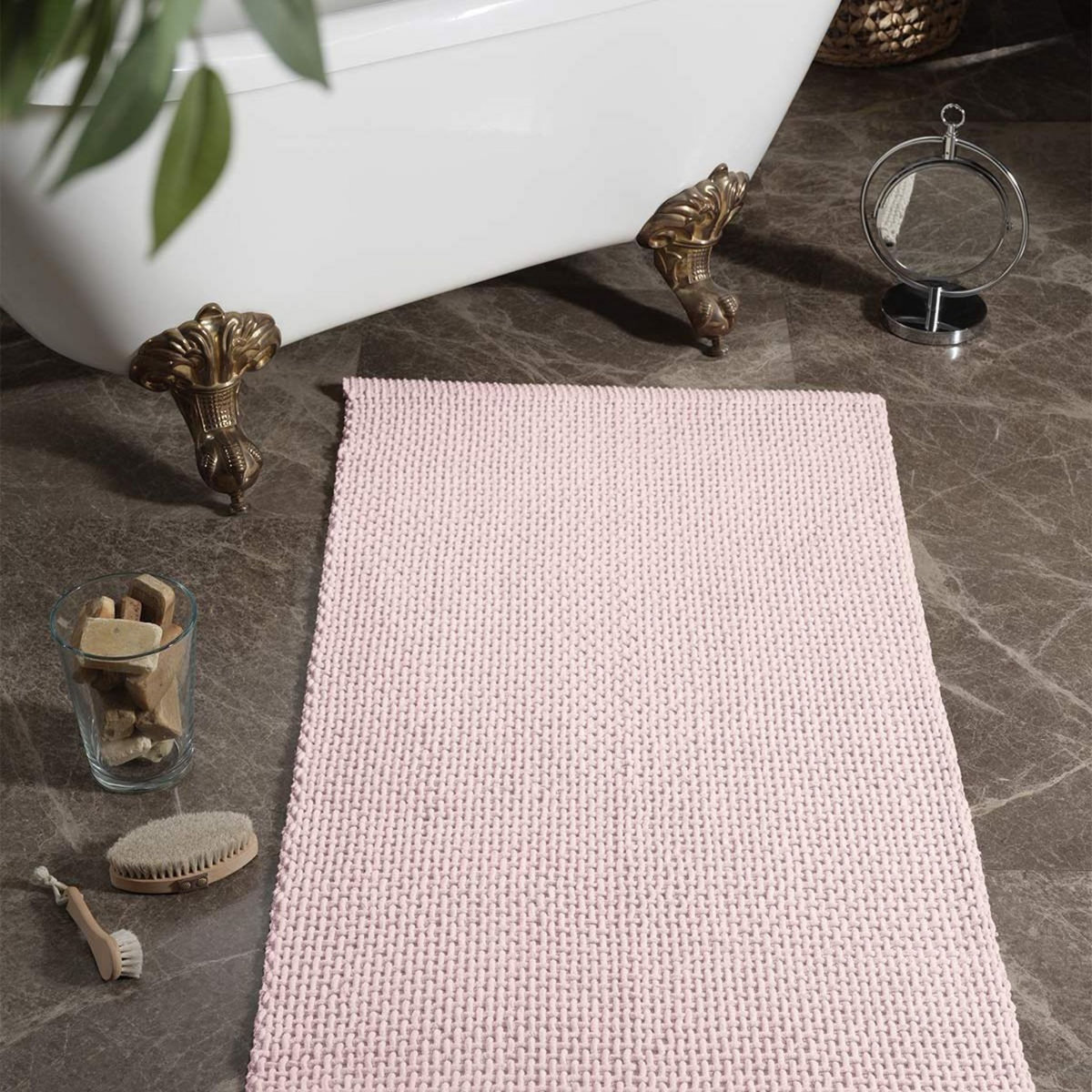 Sensei Maison Tapis de bain et descente de lit TRECCIA