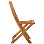 Voir la diapositive 4 : VIDAXL Chaises pliables d'exterieur lot de 2 Bois d'acacia solide