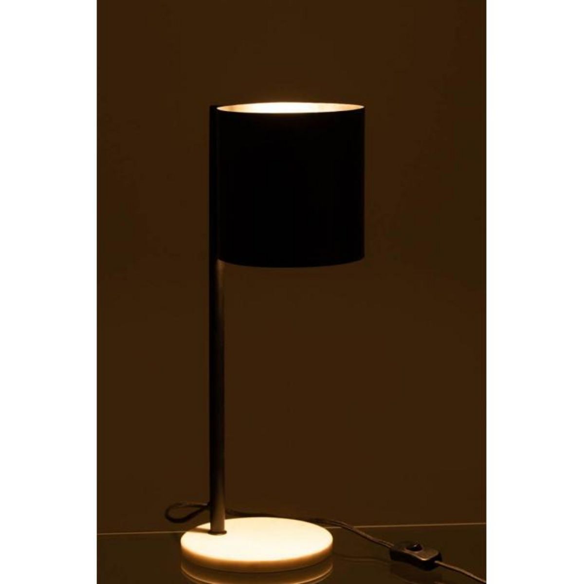 Paris Prix Lampe à Poser en Métal  Bart  48cm Noir