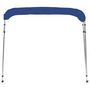 Voir la diapositive 3 : VIDAXL Auvent bimini a 4 arceaux Bleu 243x180x137 cm