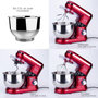 Voir la diapositive 2 : Kitchen move Robot pâtissier multifonctions 5.5l 1500w rouge - bat-1519