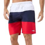 FILA hort de bain Marine/Blanc/ Homme Fila  wim. Coloris disponibles : Rouge