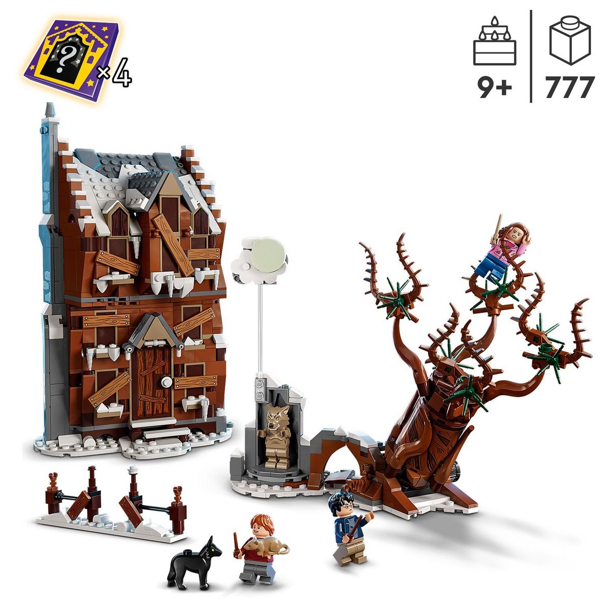 LEGO Harry Potter 76407 La Cabane Hurlante et le Saule Cogneur, Jouet et Minifigurine