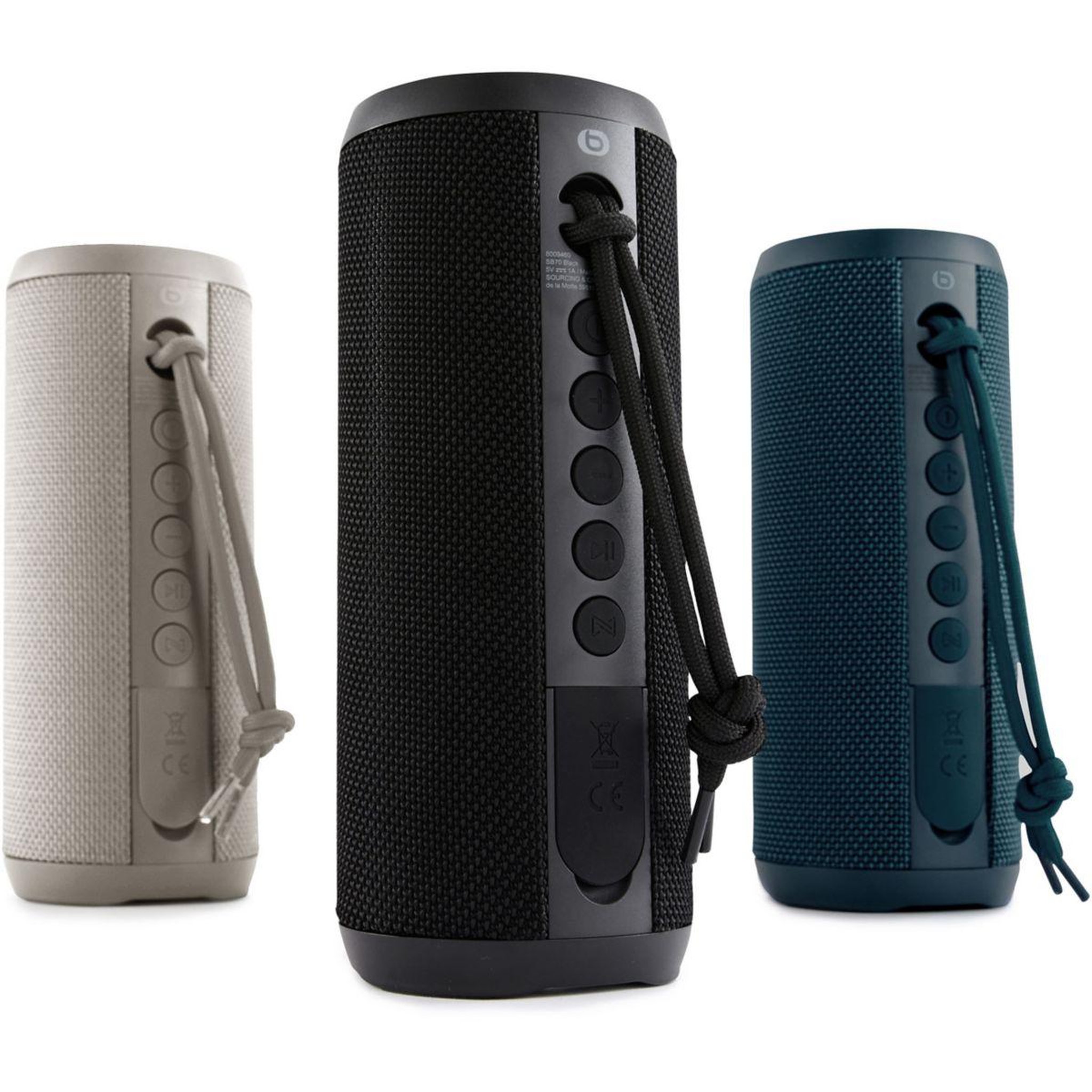 Voir la diapositive 5 : ESSENTIEL B Enceinte portable sb70 ecodesign bleue usb-c