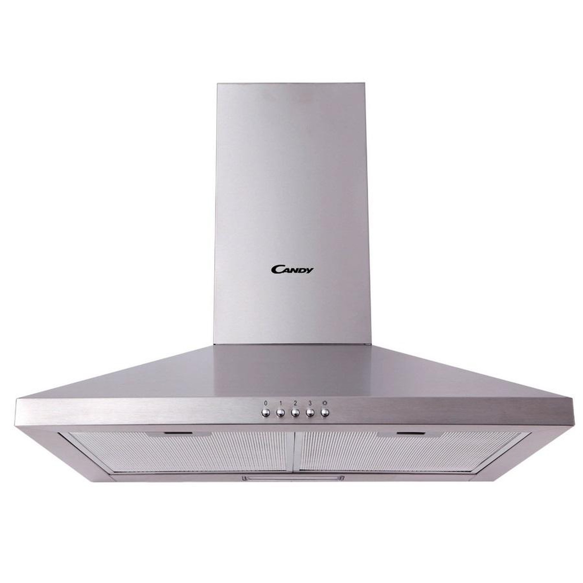 Candy Hotte décorative murale 60cm 67db 458m3/h inox - cce160xgg
