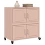 Voir la diapositive 4 : VIDAXL Buffet rose 68x39x72 cm acier