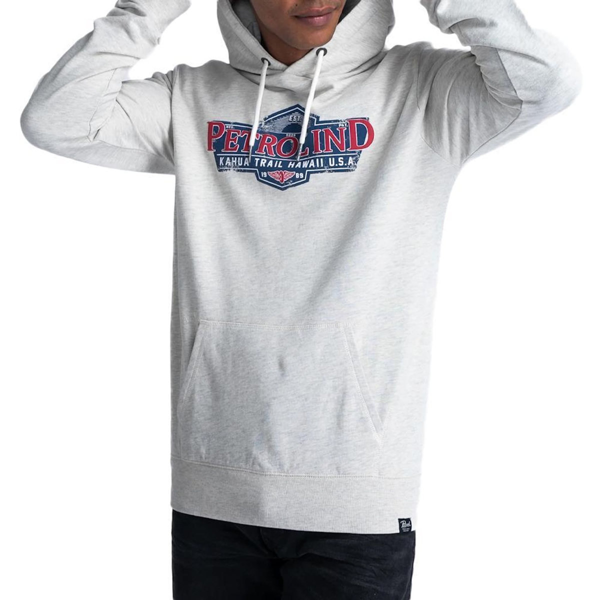 Petrol Industries Sweat à Capuche Écru Homme Petrol Industries Hooded 1040